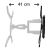 Hama TV Wall Bracket, Swivel, Tilt, Pull-out, 229 cm (90"), 220837, image _ab__is.image_number.default