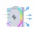 3Pack Fans Lian Li UNI FAN SL Wireless ARGB PWM - 120 mm White + Controller, image _ab__is.image_number.default