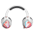 Gaming headphone A4TECH Bloody MR720 Naraka, RGB, Bluetooth + USB, White, image _ab__is.image_number.default