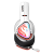 Gaming headphone A4TECH Bloody MR720 Naraka, RGB, Bluetooth + USB, White, image _ab__is.image_number.default