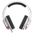 Gaming headphone A4TECH Bloody MR720 Naraka, RGB, Bluetooth + USB, White, image _ab__is.image_number.default