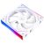 Thermalright Fan Pack 3-in-1 3x120mm - TL-M12QW x 3 - White, Infinity Mirror, Daisy-Chain, A-RGB, image _ab__is.image_number.default