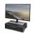 ACT Monitor stand extra wide with two drawers, up to 10kg, adjustable height, image 