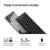 Wireless Mechanical Keyboard Keychron Q6 Ultra 8K Black - Silk POM Switch Brown, image , 5 image
