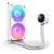 AIO Liquid Cooler NZXT Kraken Plus 240 RGB LCD Display - White, image , 3 image