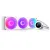 AIO Liquid Cooler NZXT Kraken Plus 360 RGB LCD Display - White, image 