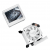 CPU AIO Liquid Cooler ASUS ROG RYUJIN III 360 ARGB EXTREME White Edition 3.5" LCD Display, image _ab__is.image_number.default