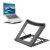 ACT AC8145 Folding Laptop Stand, 5 Positions, Black, image 