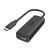 Hama Network Adapter, USB-C, 2.5 Gigabit Ethernet, Black, image 
