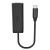 Hama Network Adapter, USB-C, 2.5 Gigabit Ethernet, Black, image _ab__is.image_number.default
