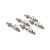 Hama Network Plug, CAT 6a, 10 Gbit/s, Shielded, Tool-free installation, 5 Pcs., image 