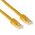 ACT Network patch cable cat.6, U/UTP 5m, yellow, bulk, image 