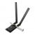 Wireless adapter TP-LINK Archer TX20E, PCIe, 1800Mbps, Wireless AX, 2.4GHz /5GHz, BT 5.2, 2x external antennas, image 