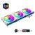 Gamemax Fan Pack 3-in-1 3x120mm - FN12A-S3I White, Daisy-Chain, Addressable RGB, image _ab__is.image_number.default