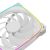 Geometric Future Fan Pack 3-in-1 140 mm - Squama 2503W-14 White, image _ab__is.image_number.default