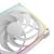 Geometric Future Fan Pack 3-in-1 140 mm, Reversed - Squama 2503RW-14 White, image , 3 image
