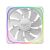 Geometric Future Squama 2503R, REVERSE Fan, 120mm, ARGB, White, image 