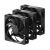 HAVN Fan Pack 3-in-1 3 x 140mm - H14 Black Fan Triple Pack, image _ab__is.image_number.default