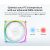 Montech AX120 PWM, Fan 120mm, ARGB, White, image _ab__is.image_number.default