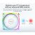 Montech RX140 PWM, REVERSE Fan, 140mm, ARGB, White, image , 2 image