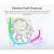 Montech RX140 PWM, REVERSE Fan, 140mm, ARGB, White, image , 5 image