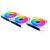Xigmatek Fan Pack 3-in-1 3x120mm - Starlink Ultra Arctic - Infinity Mirror, A-RGB, image _ab__is.image_number.default