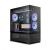 Gamdias Case mATX - AURA GC12 ARGB BK - 6 x 120 mm A-RGB, USB-C, Tempered Glass, image 