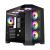 Gamemax Case ATX - HYPE-A Black - 4 x 120 mm Addressable RGB fans, image , 2 image