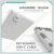 Ajazz Gaming Mechanical Keyboard AK820 - AS Red Switch [Linear] (English US), Gray White, White Light, image , 4 image