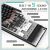 Ajazz Gaming Mechanical Keyboard AK820 - Red Switches [Linear] (English US), Black, White Backlight, image _ab__is.image_number.default