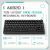 Ajazz Gaming Mechanical Keyboard AK820 - Red Switches [Linear] (English US), Black, White Backlight, image _ab__is.image_number.default