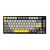 Ajazz Wireless Gaming Mechanical Keyboard AK820 PRO - Flying Fish [Linear] (English US), Black, Gray, image , 2 image