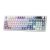 Ajazz Wireless Gaming Mechanical Keyboard AK980 V2 - Maillard Switch [Linear] (English US), Purple, White, image , 4 image