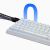 MCHOSE Gaming Mechanical Keyboard Ace 68 - 8K, Ice Blue Magnetic Switch [Linear] (English US), White, image _ab__is.image_number.default