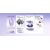 VXE Wireless Gaming Mouse Dragonfly V3 PRO - Huano Blue Glow V2, White, image _ab__is.image_number.default