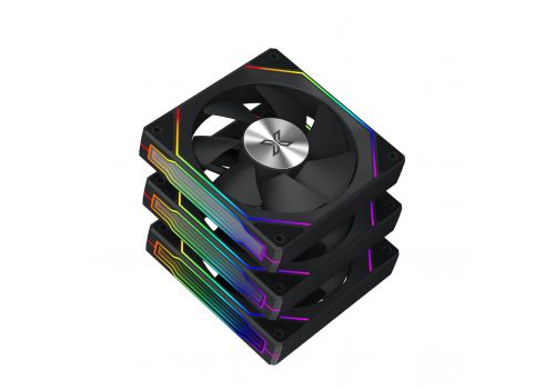 Xigmatek Fan Pack 3-in-1 3x120mm - Infinity G22A - Infinity Mirror, A-RGB, image _ab__is.image_number.default
