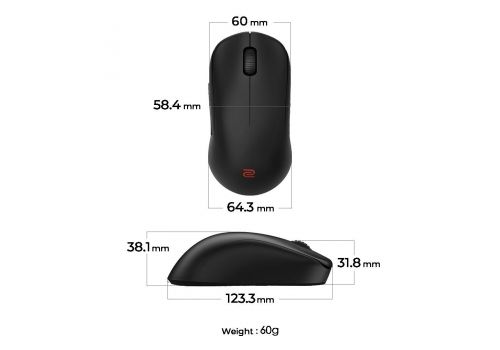 ZOWIE U2-DW 4K, Wireless Mouse For Esports, image , 2 image