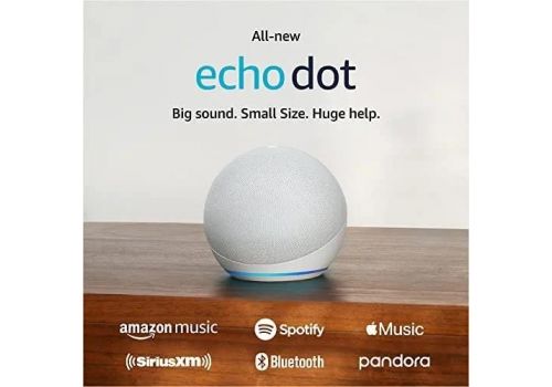 Multimedia Speaker Amazon Echo Dot 5, White, image _ab__is.image_number.default