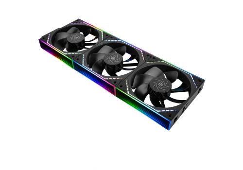 Thermalright Fan Pack 3-in-1 3x120mm - TL-M12QR x 3 - Reverse, Infinity Mirror, Daisy-Chain, A-RGB, image 