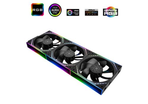 Thermalright Fan Pack 3-in-1 3x120mm - TL-M12QR x 3 - Reverse, Infinity Mirror, Daisy-Chain, A-RGB, image _ab__is.image_number.default