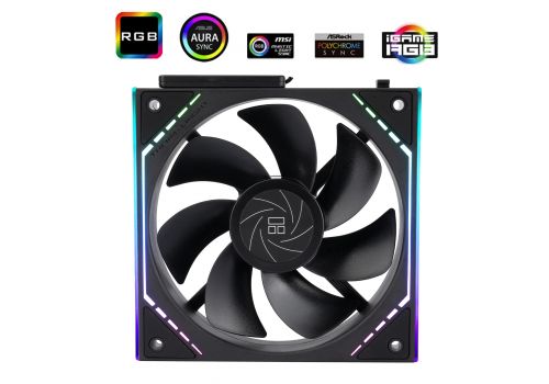 Thermalright Fan Pack 3-in-1 3x120mm - TL-M12QR x 3 - Reverse, Infinity Mirror, Daisy-Chain, A-RGB, image _ab__is.image_number.default