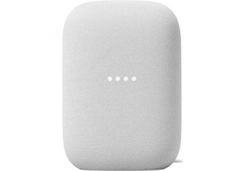 Google Nest Audio, Mobile Smart Speaker, Chalk, image 