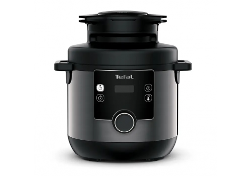 Tefal CY778830 Turbo Cuisine N'Fry 7,6L (Crispy Lid Included), 1200W, Epc, Automatic Prg (10+5Air Frying), Easy Steam Release, image _ab__is.image_number.default