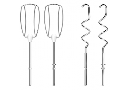 Tefal HT450B38, PrepMix 450W, 2 stainless steel whisks, 2 stainless steel dough hooks, 5 speeds + turbo, image _ab__is.image_number.default