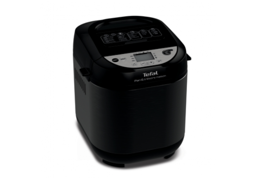 Tefal PF251835, Pain & Tresors  1KG NR/MET, 22 automatic programs, 610-700 W, black, image 