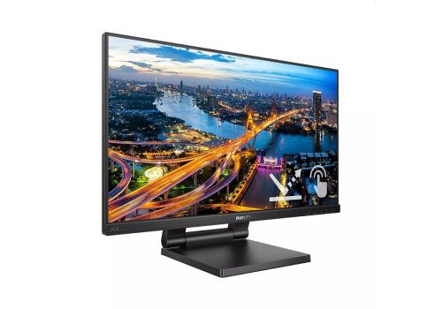 Philips 242B1TC/00, 23.8" Touch (anti-glare), IPS, WLED, 1920x1080@75Hz, 4ms GTG, 250cd m/2, 1000:1, DCR 50M:1, FlickerFree, Low Blue Mode, 2Wx2, Tilt, Height Adjust, D-SUB, HDMI, DP, USB hub, image , 3 image