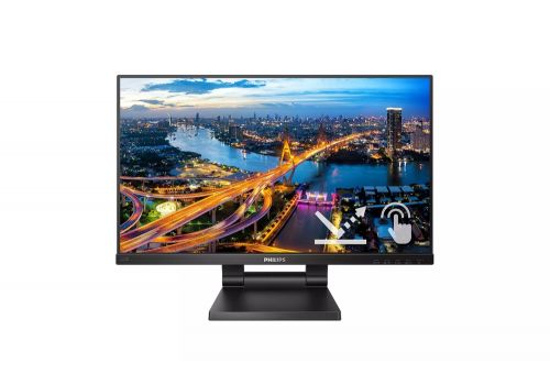 Philips 222B1TC/00, 21.5" Touch (anti-glare), IPS, WLED, 1920x1080@75Hz, 4ms GTG, 250cd m/2, 1000:1, DCR 50M:1, Adaptive Sync, FlickerFree, Low Blue Mode, 2Wx2, Tilt, Height Adjust, D-SUB, HDMI, DP, USB hub, image 