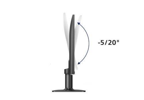 Philips 24E2N1110, 23.8" IPS WLED, 1920x1080@120Hz, 4ms GtG, 1ms MPRT, 300cd m/2, 1500:1, Mega Infinity DCR, Adaptive Sync, FlickerFree, LowBlue Mode, Tilt, D-SUB, HDMI, image , 4 image