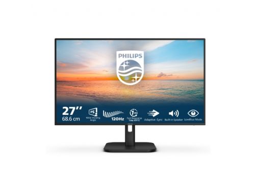 Philips 27E1N1200A, 27" IPS WLED, 1920x1080@120Hz, 4ms GtG, 1ms MPRT, 300cd m/2, 1500:1, Mega Infinity DCR, Adaptive Sync, FlickerFree, LowBlue Mode, 2Wx2, Tilt, D-SUB, HDMI, DP, image , 8 image