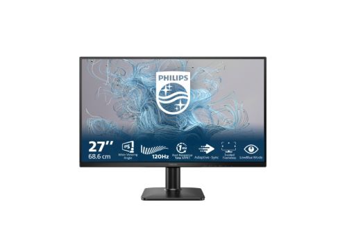 Philips 27E2N1110, 27" IPS WLED, 1920x1080@120Hz, 4ms GtG, 1ms MPRT, 300cd m/2, 1500:1, Mega Infinity DCR, Adaptive Sync, FlickerFree, LowBlue Mode, Tilt, D-SUB, HDMI, image , 8 image